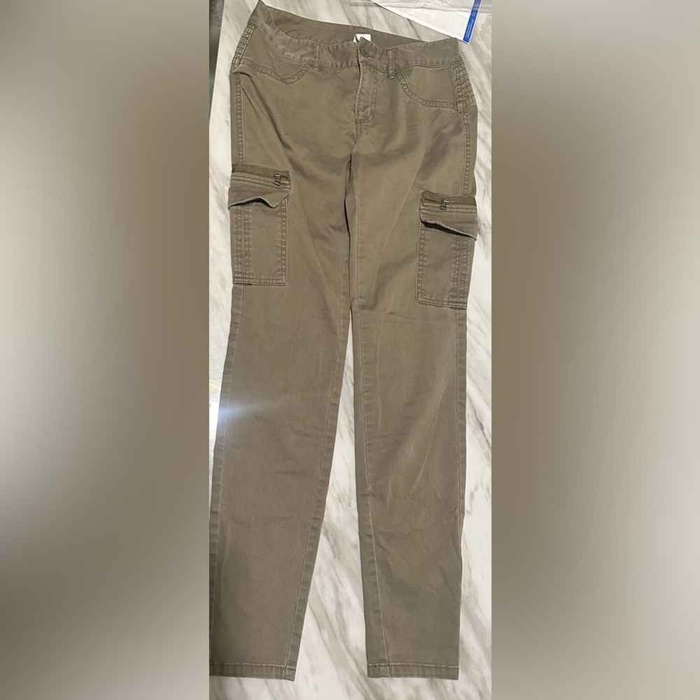 Women’s Cargo Pants - Olive Green size 2